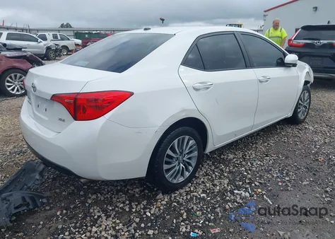 2017 Toyota Corolla Xle из США, поврежденный, VIN 5YFBURHE2HP678008